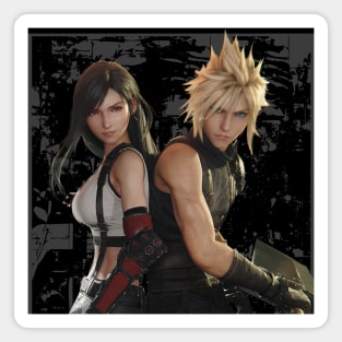 Cloud and Tifa Magnet